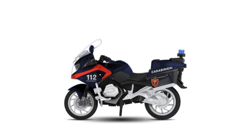 RC model Re.el Toys motocykl Carabinieri, 1:20, se světly a zvuky
