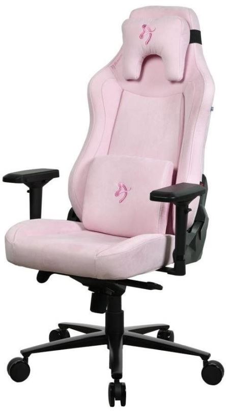 Herní židle AROZZI Vernazza SuperSoft růžová