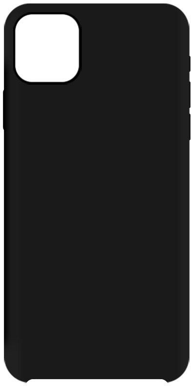Kryt na mobil Hishell Premium Liquid Silicone pro Apple iPhone 12 Pro Max černý