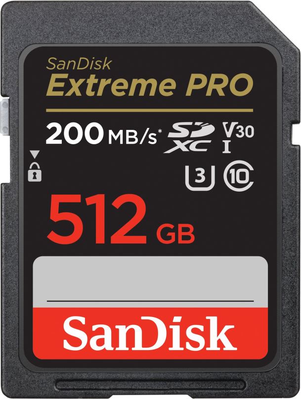 Paměťová karta SanDisk SDXC 512GB Extreme PRO + Rescue PRO Deluxe