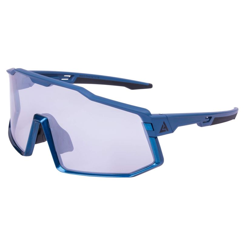 Cyklistické brýle LACETO Rapido dark blue - Fotochromatické