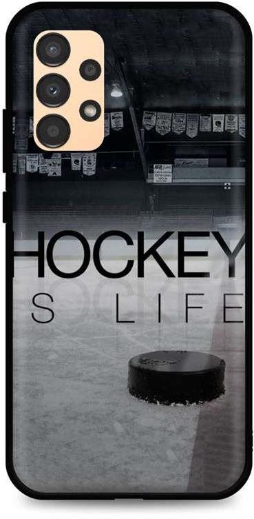 Kryt na mobil TopQ Kryt Samsung A13 silikon Hockey Is Life 72681