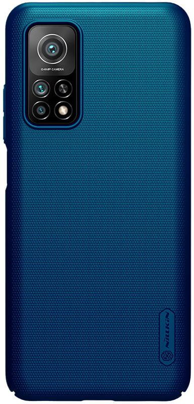 Kryt na mobil Nillkin Frosted kryt pro Xiaomi Mi 10T/10T Pro Peacock Blue