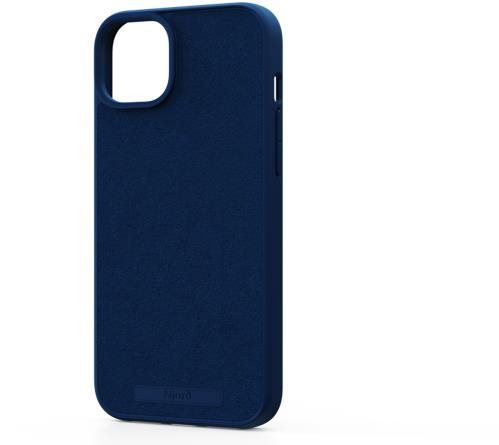 Kryt na mobil Njord Suede MagSafe Case for iPhone 15 Plus Blue