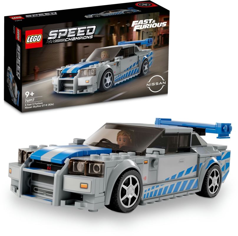 LEGO stavebnice LEGO® Speed Champions 76917 2 Fast 2 Furious Nissan Skyline GT-R (R34)