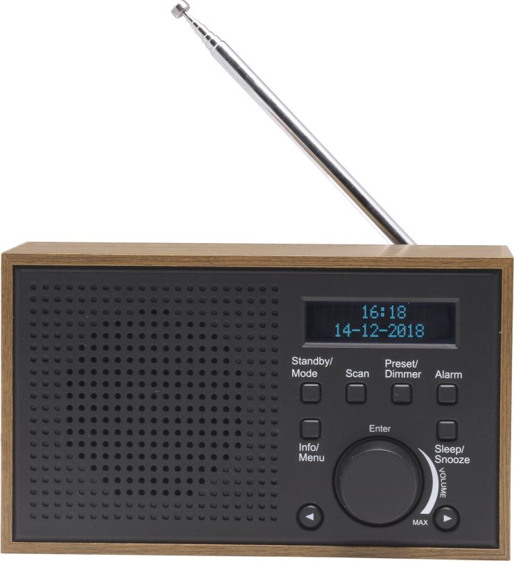 Rádio Denver DAB-46 Dark Grey
