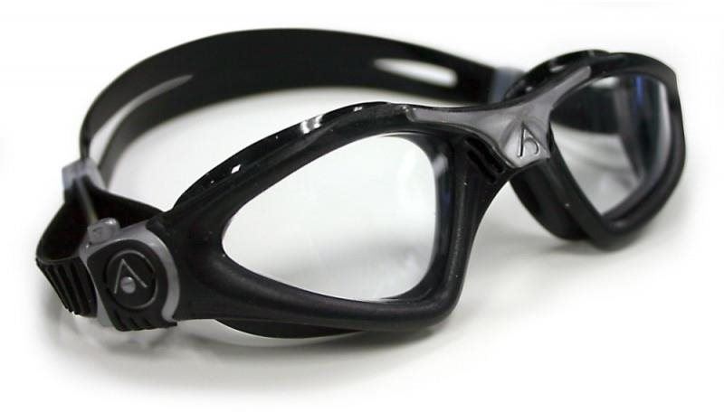 Plavecké brýle Aquasphere Kayenne, černá/stříbrná, čirý zorník