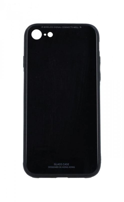 Kryt na mobil TopQ Kryt LUXURY iPhone SE 2022 pevný černý 74671