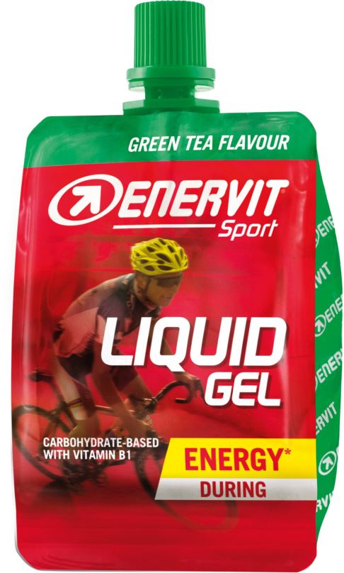 Energetický gel Enervit Liquid Gel (60 ml) zelený čaj
