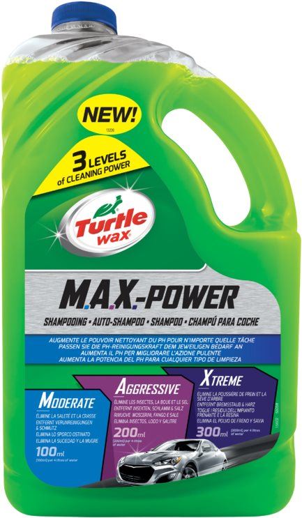 Autošampon Turtle Wax MAX POWER šampon 2,95 l