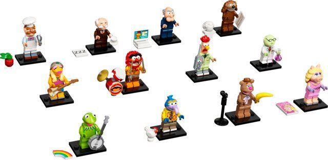 LEGO stavebnice LEGO® Minifigures 71035 Balíček 6 Mupetů