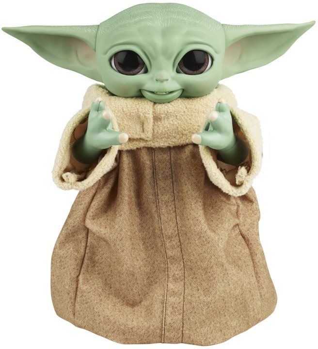 Interaktivní hračka Star Wars Galactic Grogu - Baby Yoda se svačinou