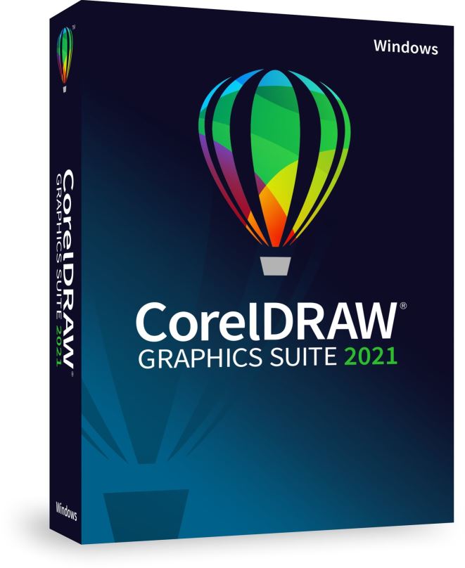Grafický software CorelDRAW Graphics Suite 2021 Enterprise Renewal na 1 rok (elektronická licence)