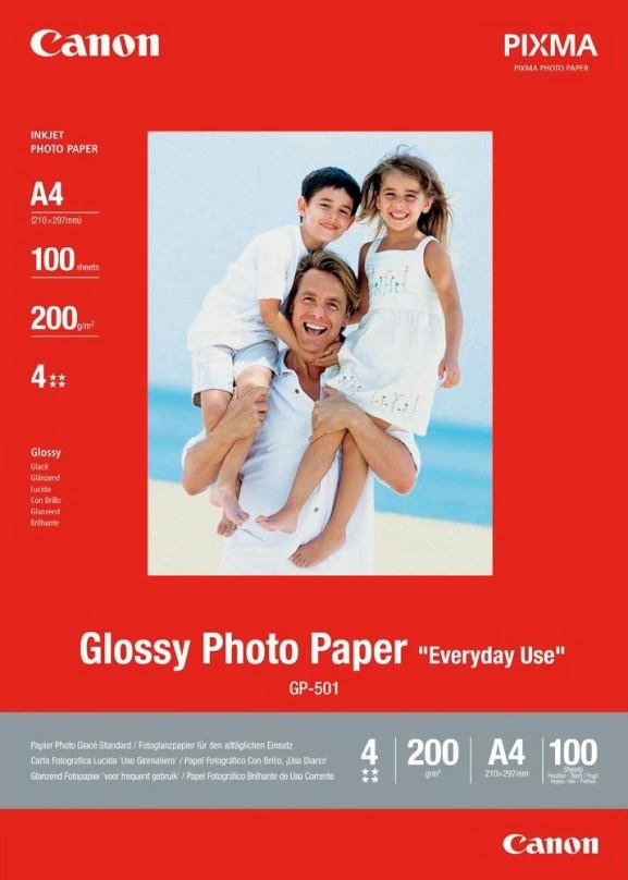 Fotopapír Canon GP-501 A4 Glossy