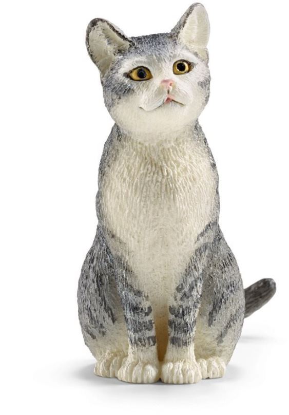 Figurka Schleich Zvířátko - kočka sedící 13771