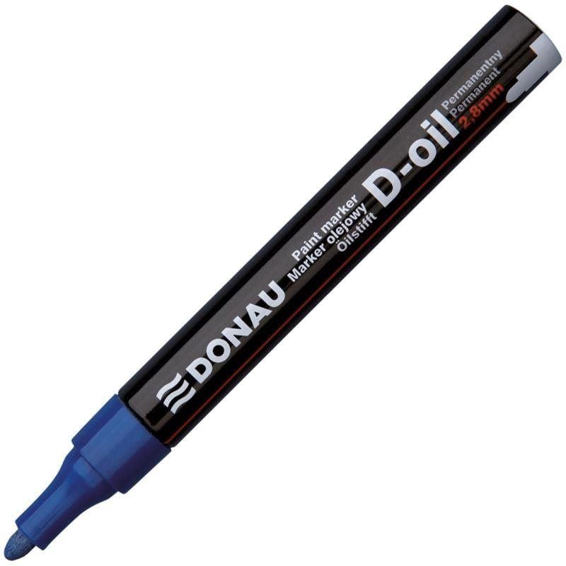 Popisovač DONAU D-OIL 2,8 mm, modrý