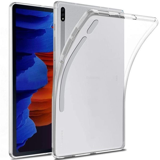Pouzdro na tablet Hishell TPU pro Samsung Galaxy Tab S7 čirý