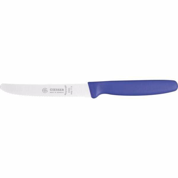 Kuchyňský nůž Giesser messer Nůž univerzální 11 cm modrý