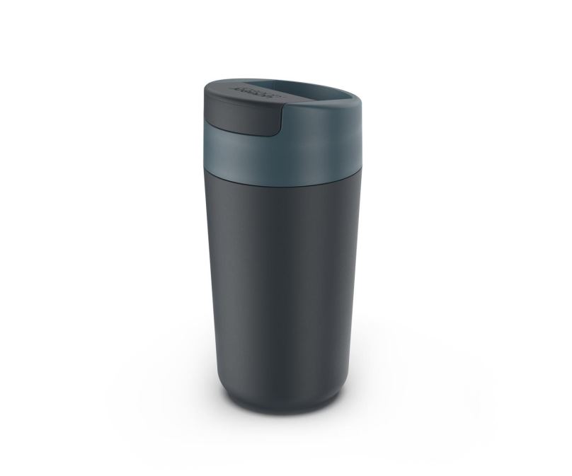 JOSEPH JOSEPH Hrnek cestovní s hygienickým uzávěrem Sipp Travel Mug 81132, 454ml, modrý