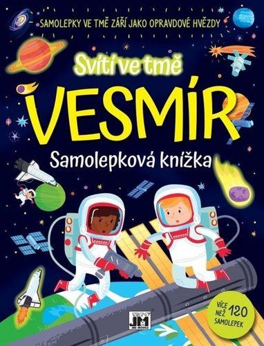 JIRI MODELS Samolepková knížka Vesmír