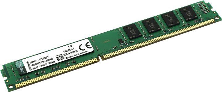 Operační paměť Kingston 8GB DDR3 1600MHz CL11