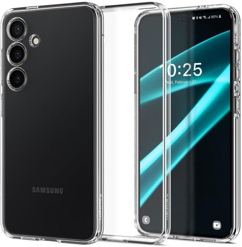 Kryt na mobil Spigen Liquid Crystal Crystal Clear Samsung Galaxy S24+
