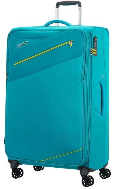 Cestovní kufr American Tourister Pikes Peak Spinner 80 Aero Turquoise