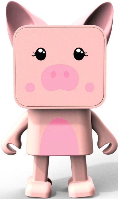 Bluetooth reproduktor Mob Dancing Animal speaker - pig