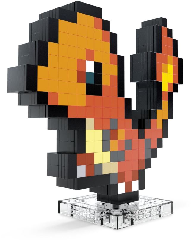 Stavebnice Mega Pokémon Pixel Art - Charmander