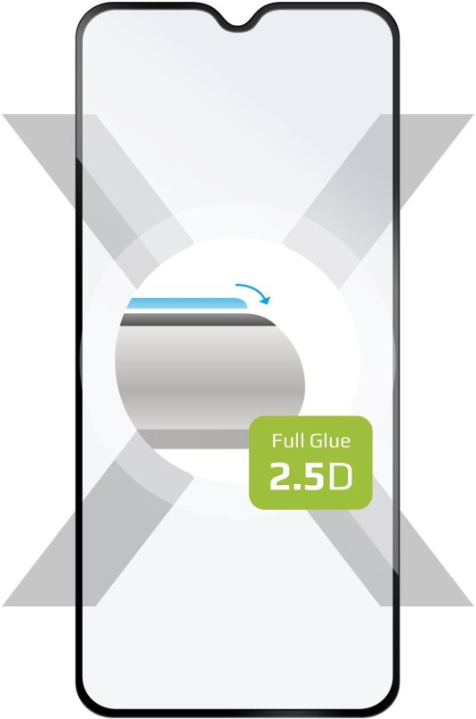 Ochranné sklo FIXED FullGlue-Cover pro Xiaomi Redmi Note 8T černé