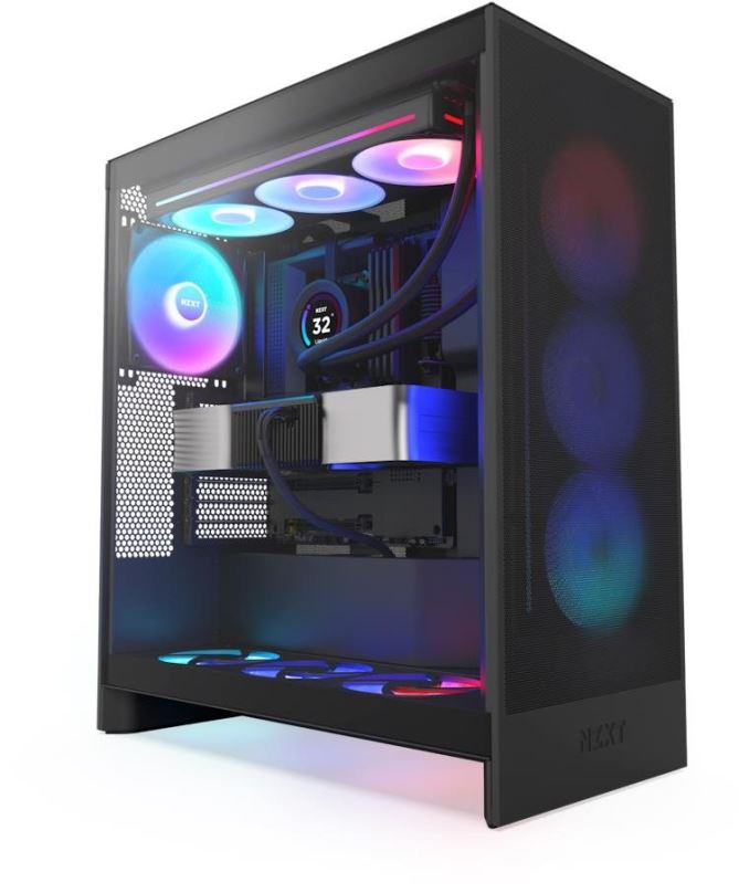 Počítačová skříň NZXT H7 Flow RGB (2024) All Black