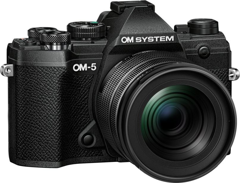 Digitální fotoaparát OM SYSTEM OM-5 + ED 12-45mm f/4 PRO černý
