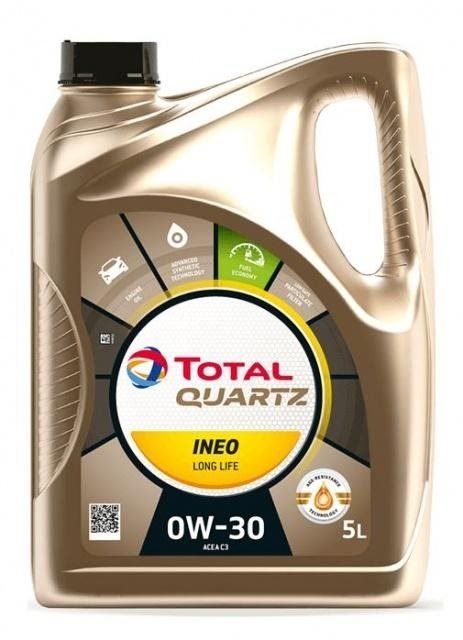 Motorový olej TOTAL QUARTZ INEO LongLife 0W-30 5l