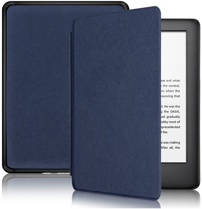 Pouzdro na čtečku knih B-SAFE Lock 1285 pro Amazon Kindle 2019, tmavě modré
