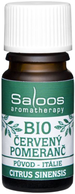 Esenciální olej Saloos 100% BIO přírodní esenciální olej Červený pomeranč 5 ml