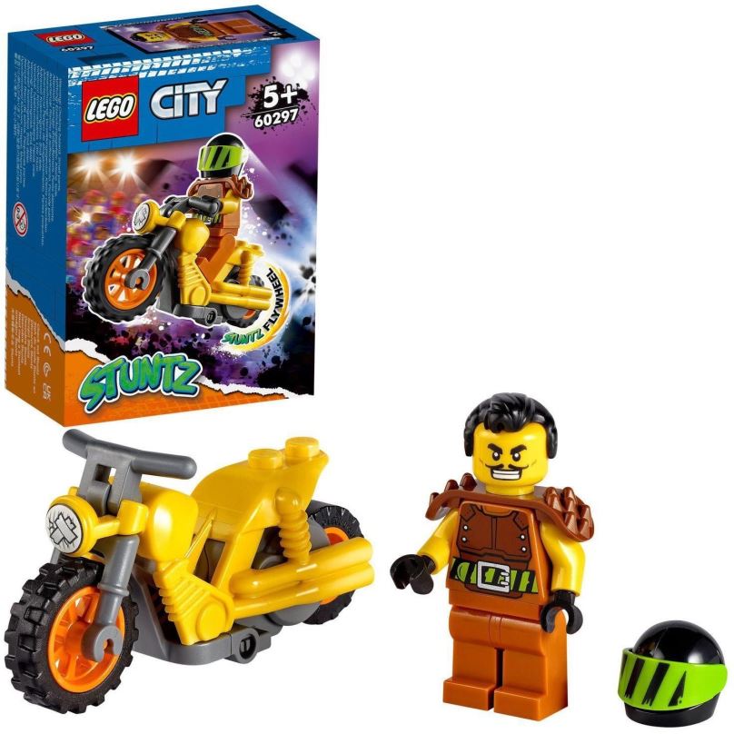 LEGO stavebnice LEGO® City 60297 Demoliční kaskadérská motorka