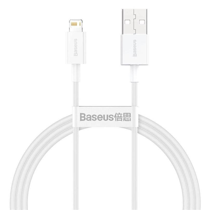 Baseus Superior Series rychlonabíjecí kabel USB/Lightning 2.4A 1m bílá