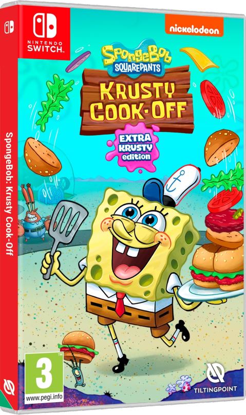 Hra na konzoli SpongeBob: Krusty Cook-Off - Extra Krusty Edition - Nintendo Switch