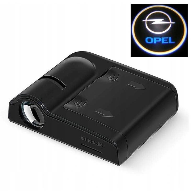 Příslušenství do auta LED logo projektor OPEL značka automobilu 12V