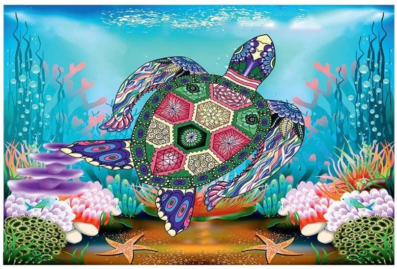 Puzzle Puzzle "Mořská želva"