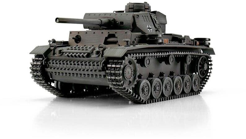 RC tank Torro Panzer III Ausf. L - InfraRed kovová metal edice