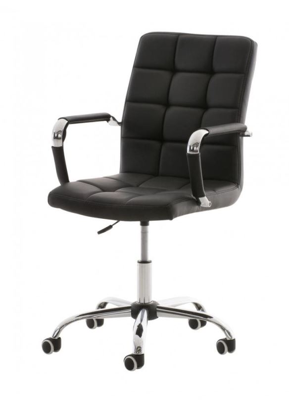 Kancelářská židle BHM GERMANY Deli, černá