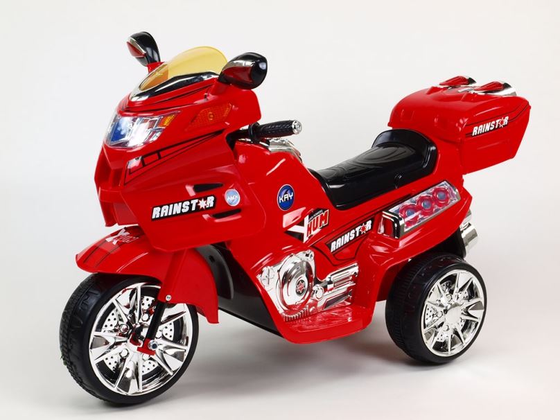 Elektrická motorka pro děti NEW Viper, červená