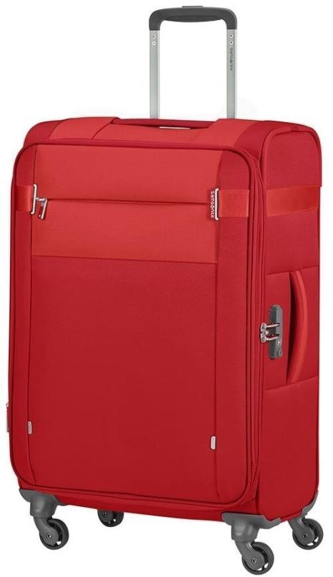 Cestovní kufr Samsonite CityBeat Spinner 66/24 EXP Red