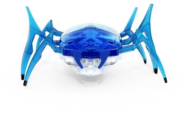 Mikrorobot Hexbug Scarab metalický - modrý
