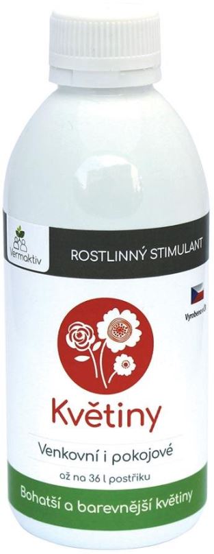 Hnojivo VERMAKTIV Stimul – Květiny 250 ml