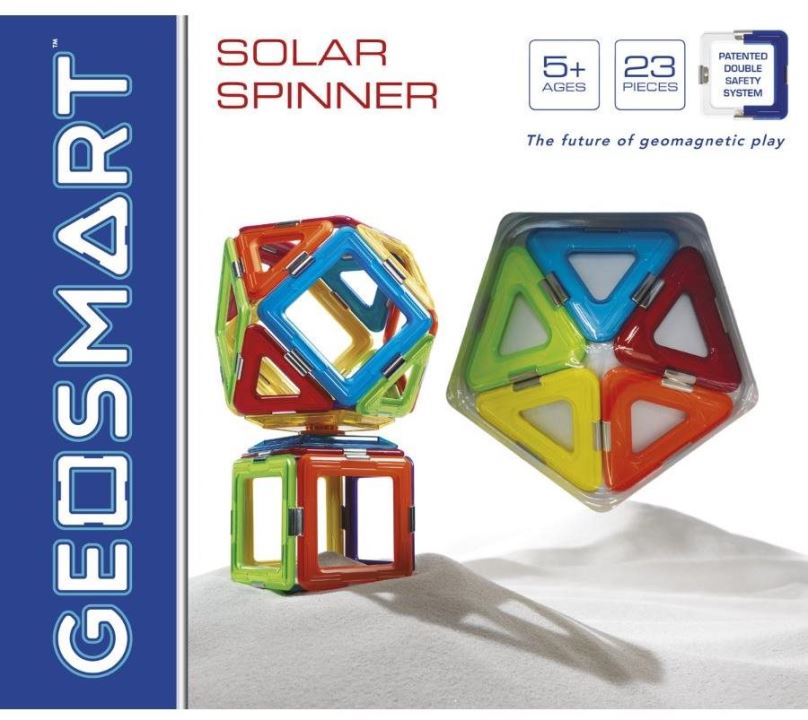 Stavebnice GeoSmart - Solar Spinner - 23 ks