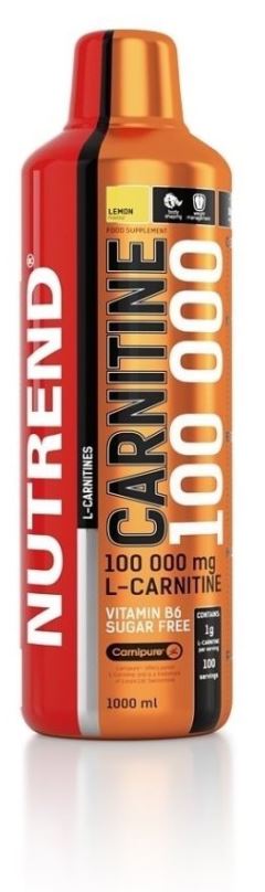 Spalovač tuků Nutrend Carnitine 100000, 1000ml, pomeranč