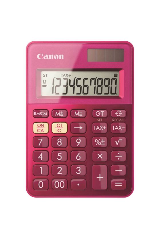 Kalkulačka CANON LS-100K růžová