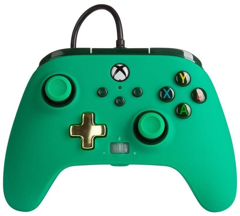 Gamepad PowerA Enhanced Wired Controller - Green - Xbox